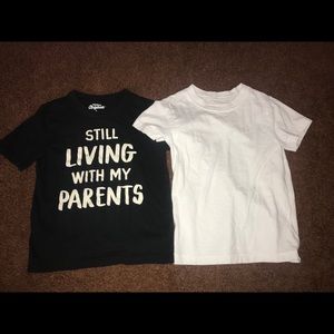 Two t shirts